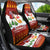 Swiss Santa Plays The Alphorn Christmas Car Seat Cover The Matterhorn with Christmas Elements - Wonder Print Shop