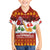 Swiss Santa Plays The Alphorn Christmas Family Matching Off The Shoulder Long Sleeve Dress and Hawaiian Shirt The Matterhorn with Christmas Elements - Wonder Print Shop