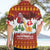 Swiss Santa Plays The Alphorn Christmas Hawaiian Shirt The Matterhorn with Christmas Elements - Wonder Print Shop