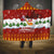 Swiss Santa Plays The Alphorn Christmas Hooded Blanket The Matterhorn with Christmas Elements