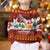 Swiss Santa Plays The Alphorn Christmas Kid Ugly Christmas Sweater The Matterhorn with Christmas Elements - Wonder Print Shop