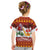 Swiss Santa Plays The Alphorn Christmas Kid T Shirt The Matterhorn with Christmas Elements - Wonder Print Shop