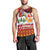 Swiss Santa Plays The Alphorn Christmas Men Tank Top The Matterhorn with Christmas Elements - Wonder Print Shop