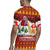 Swiss Santa Plays The Alphorn Christmas Rugby Jersey The Matterhorn with Christmas Elements