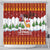 Swiss Santa Plays The Alphorn Christmas Shower Curtain The Matterhorn with Christmas Elements