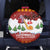 Swiss Santa Plays The Alphorn Christmas Spare Tire Cover The Matterhorn with Christmas Elements