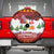 Swiss Santa Plays The Alphorn Christmas Spare Tire Cover The Matterhorn with Christmas Elements