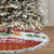 Swiss Santa Plays The Alphorn Christmas Tree Skirt The Matterhorn with Christmas Elements