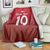 Custom Swiss Football Jersey for The Champions Blanket