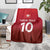 Custom Swiss Football Jersey for The Champions Blanket