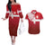 Custom Swiss Football Jersey for The Champions Couples Matching Off The Shoulder Long Sleeve Dress and Hawaiian Shirt - Wonder Print Shop