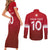 Custom Swiss Football Jersey for The Champions Couples Matching Short Sleeve Bodycon Dress and Long Sleeve Button Shirt - Wonder Print Shop