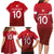 Custom Swiss Football Jersey for The Champions Family Matching Long Sleeve Bodycon Dress and Hawaiian Shirt - Wonder Print Shop