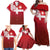 Custom Swiss Football Jersey for The Champions Family Matching Off Shoulder Maxi Dress and Hawaiian Shirt - Wonder Print Shop