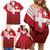 Custom Swiss Football Jersey for The Champions Family Matching Off Shoulder Short Dress and Hawaiian Shirt - Wonder Print Shop