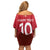 Custom Swiss Football Jersey for The Champions Family Matching Off Shoulder Short Dress and Hawaiian Shirt - Wonder Print Shop