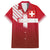 Custom Swiss Football Jersey for The Champions Family Matching Puletasi and Hawaiian Shirt - Wonder Print Shop