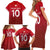 Custom Swiss Football Jersey for The Champions Family Matching Short Sleeve Bodycon Dress and Hawaiian Shirt - Wonder Print Shop