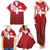 Custom Swiss Football Jersey for The Champions Family Matching Tank Maxi Dress and Hawaiian Shirt - Wonder Print Shop