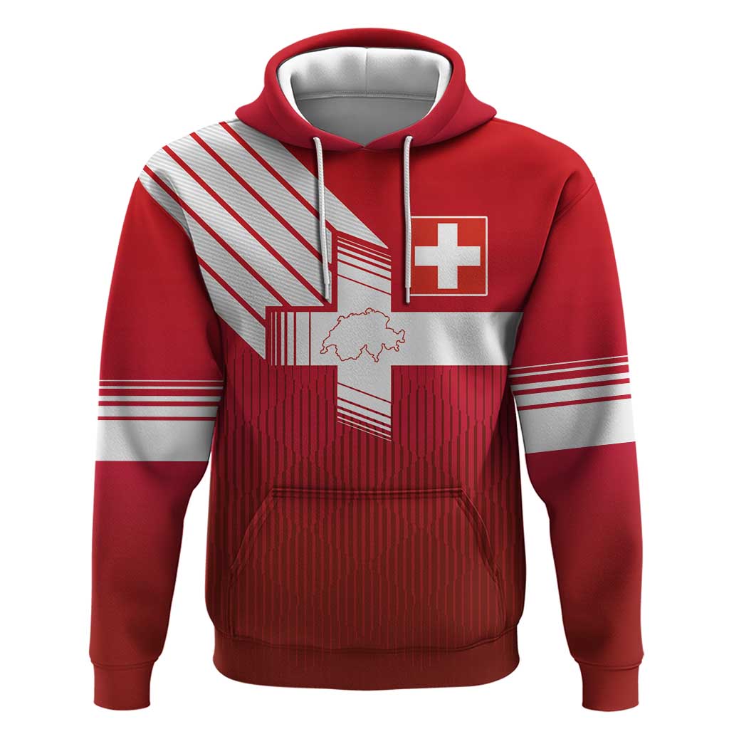 Custom Swiss Football Jersey for The Champions Hoodie - Wonder Print Shop