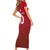 Custom Swiss Football Jersey for The Champions Short Sleeve Bodycon Dress - Wonder Print Shop