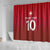 Custom Swiss Football Jersey for The Champions Shower Curtain