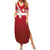 Custom Swiss Football Jersey for The Champions Summer Maxi Dress - Wonder Print Shop