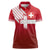 Custom Swiss Football Jersey for The Champions Women Polo Shirt - Wonder Print Shop