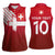 Custom Swiss Football Jersey for The Champions Women Sleeveless Polo Shirt - Wonder Print Shop