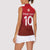 Custom Swiss Football Jersey for The Champions Women Sleeveless Polo Shirt - Wonder Print Shop