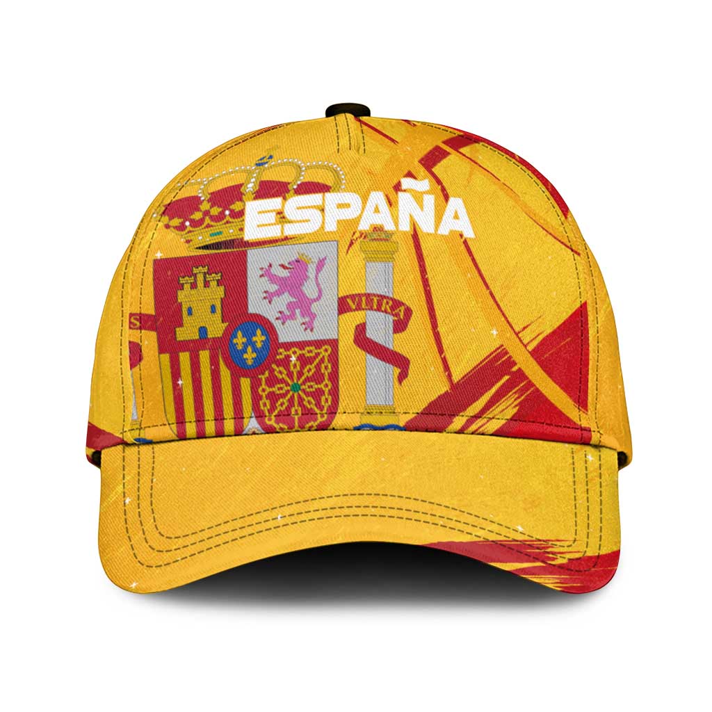 Basketball Fan Jersey Spanish Classic Cap Royal Seal of España - Wonder Print Shop