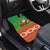 Mexico Car Mats Feliz Navidad Aztec Geometric Pattern - Wonder Print Shop