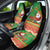 Mexico Car Seat Cover Feliz Navidad Aztec Geometric Pattern - Wonder Print Shop