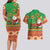 Mexico Couples Matching Long Sleeve Bodycon Dress and Hawaiian Shirt Feliz Navidad Aztec Geometric Pattern