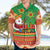 Mexico Hawaiian Shirt Feliz Navidad Aztec Geometric Pattern - Wonder Print Shop