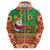 Mexico Hoodie Feliz Navidad Aztec Geometric Pattern