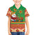 Mexico Kid Hawaiian Shirt Feliz Navidad Aztec Geometric Pattern