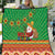 Mexico Quilt Feliz Navidad Aztec Geometric Pattern