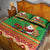 Mexico Quilt Bed Set Feliz Navidad Aztec Geometric Pattern