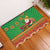 Mexico Rubber Doormat Feliz Navidad Aztec Geometric Pattern