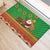 Mexico Rubber Doormat Feliz Navidad Aztec Geometric Pattern