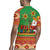 Mexico Rugby Jersey Feliz Navidad Aztec Geometric Pattern