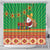 Mexico Shower Curtain Feliz Navidad Aztec Geometric Pattern