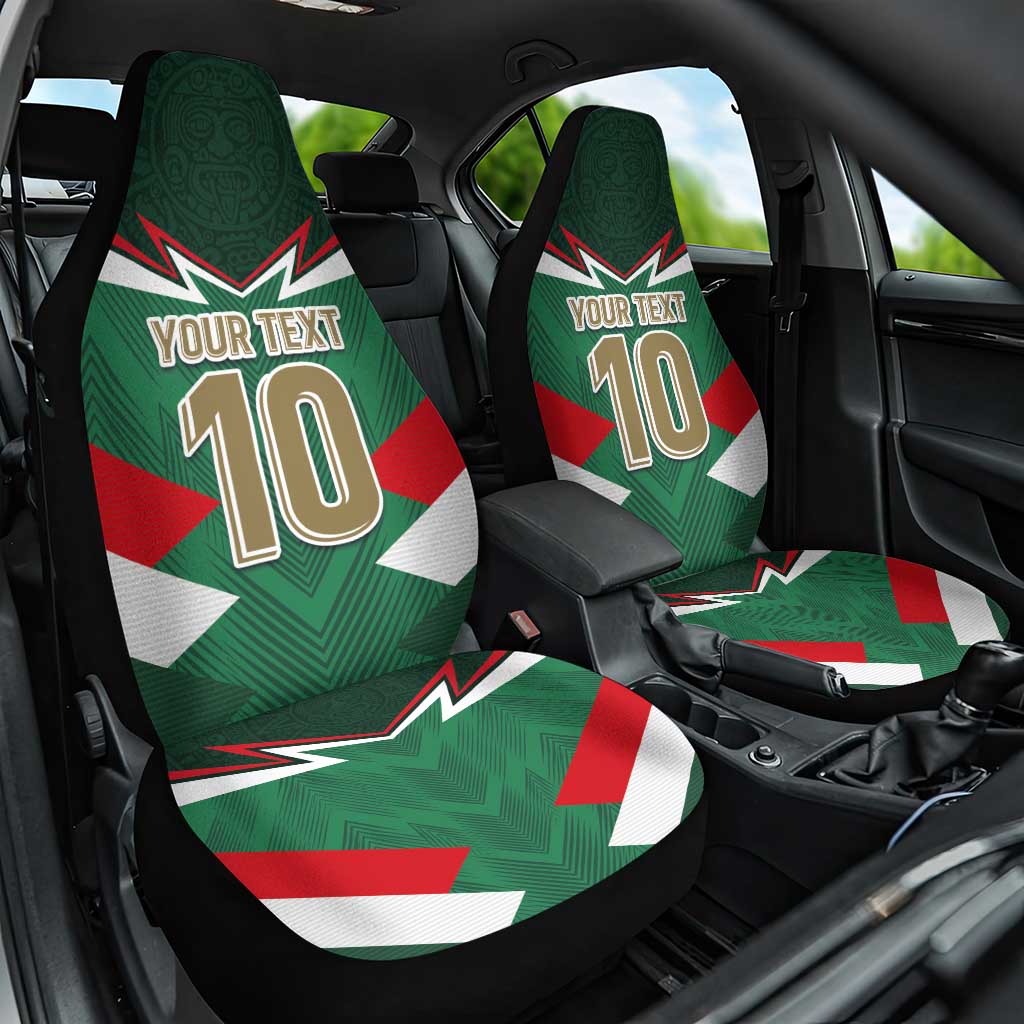 Custom Mexico Football Car Seat Cover El Tricolor 2024