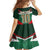 Custom Mexico Football Family Matching Long Sleeve Bodycon Dress and Hawaiian Shirt El Tricolor 2024 - Wonder Print Shop