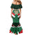 Custom Mexico Football Family Matching Mermaid Dress and Hawaiian Shirt El Tricolor 2024