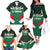 Custom Mexico Football Family Matching Off The Shoulder Long Sleeve Dress and Hawaiian Shirt El Tricolor 2024