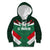 Custom Mexico Football Kid Hoodie El Tricolor 2024 - Wonder Print Shop