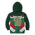 Custom Mexico Football Kid Hoodie El Tricolor 2024 - Wonder Print Shop