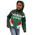 Custom Mexico Football Kid Hoodie El Tricolor 2024 - Wonder Print Shop